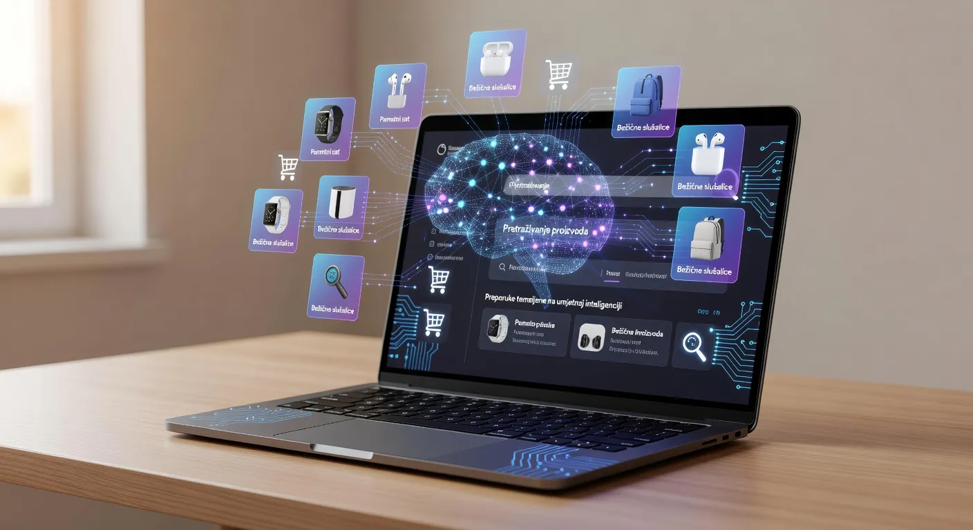 Kako AI optimizira pretragu u e-commerce platformama: Kompletan
