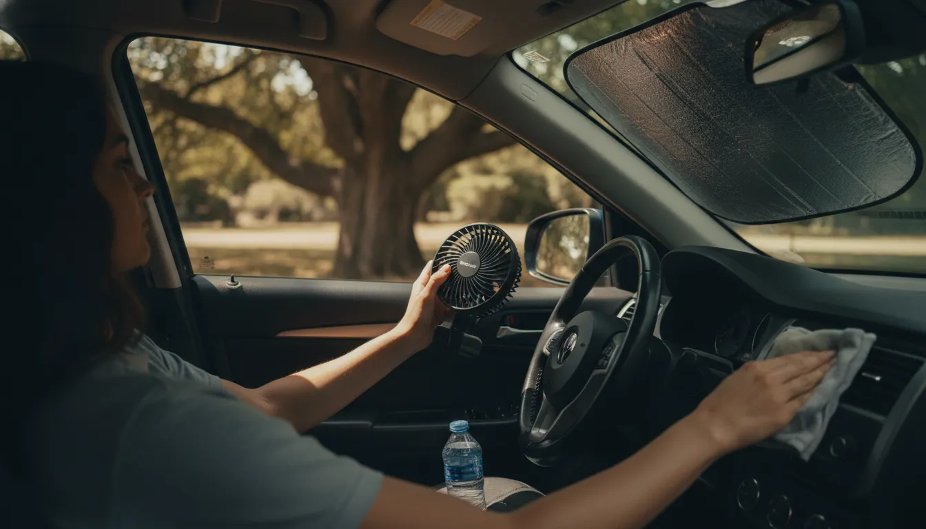 Kako rashladiti auto bez klime