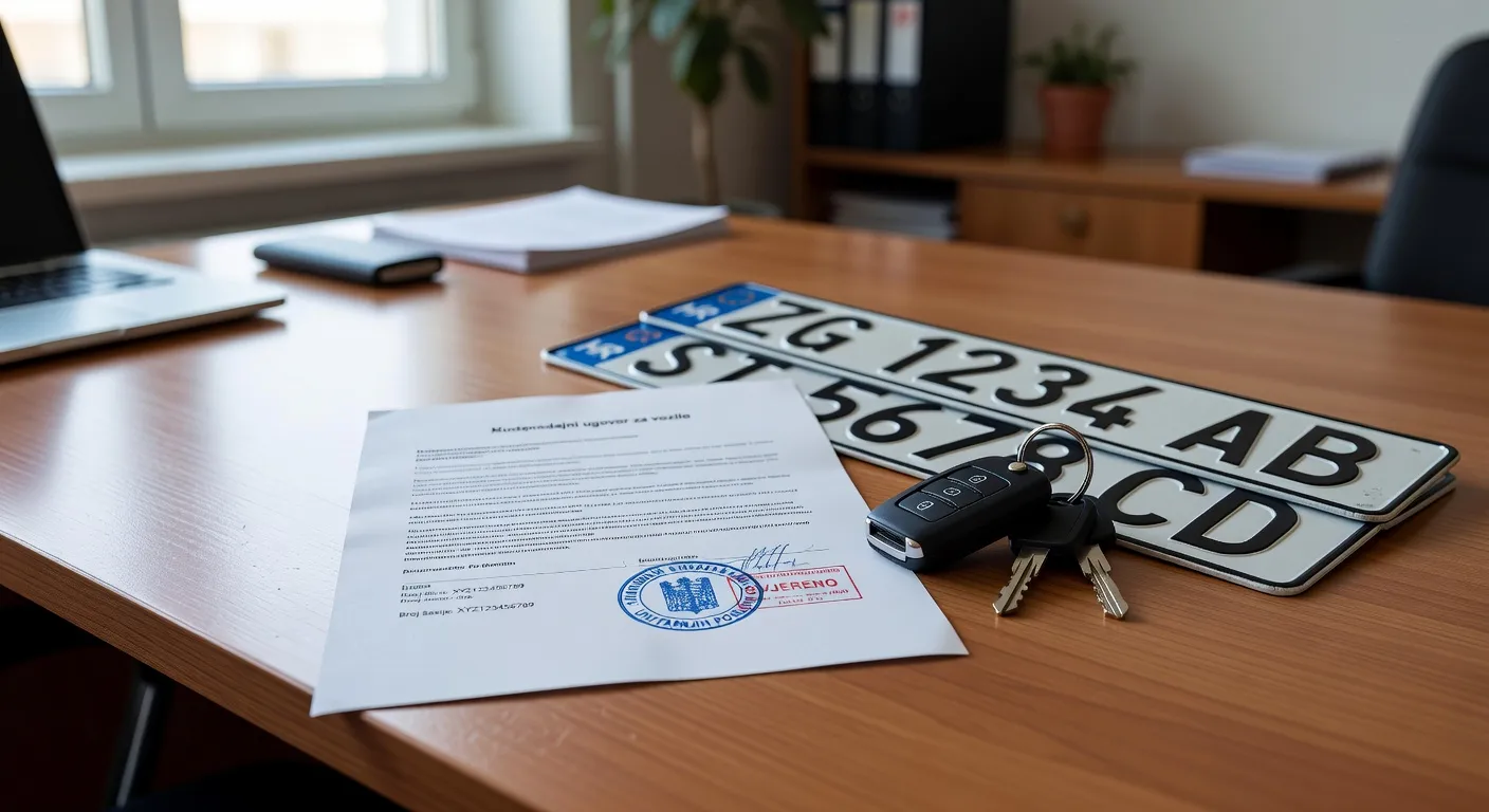 Kako sastaviti kupoprodajni ugovor za automobil – kompletni