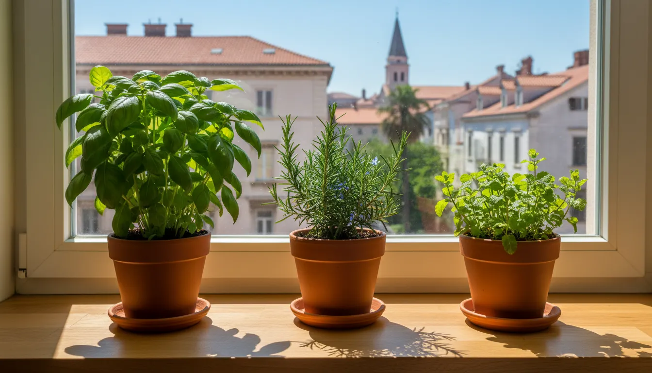 Kako uzgajati začinsko bilje na prozorskoj dasci urbane vrtlare.